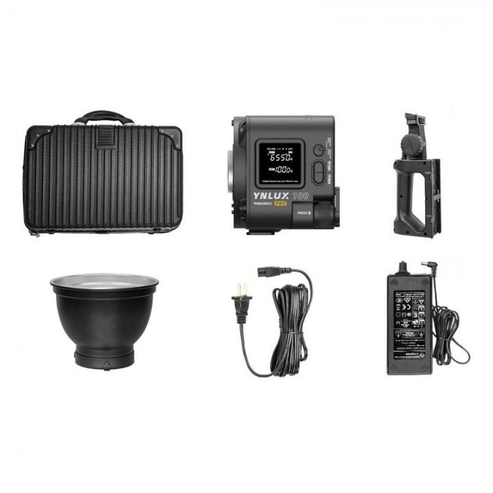 Студійне світло Yongnuo YNLUX100 PRO 120 W 2700-6500К тримачем і кейс