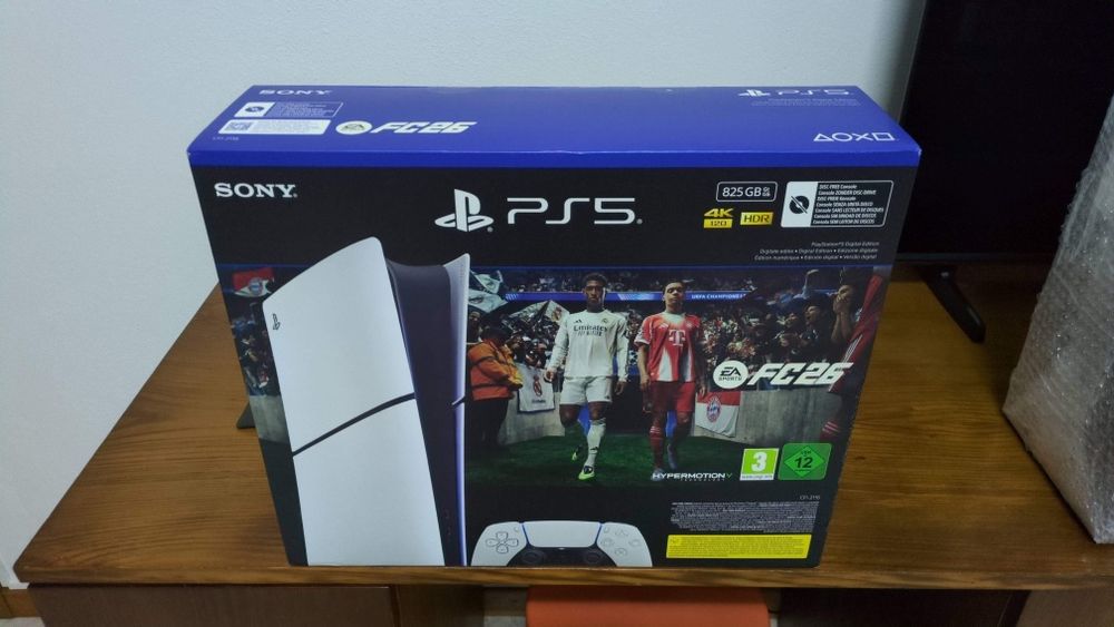 Playstation 5 Slim (PS5) Edição FC26 (825 GB) NOVA S/ Comando
