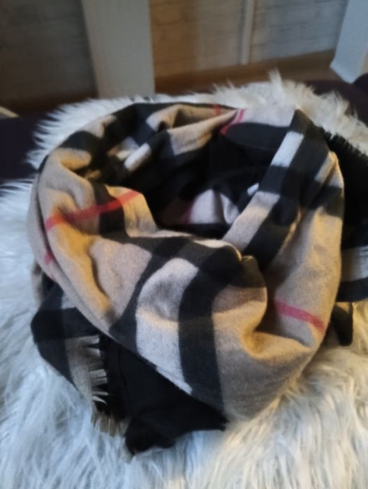 Szal mega cieplutki w cudnej kolorystyce