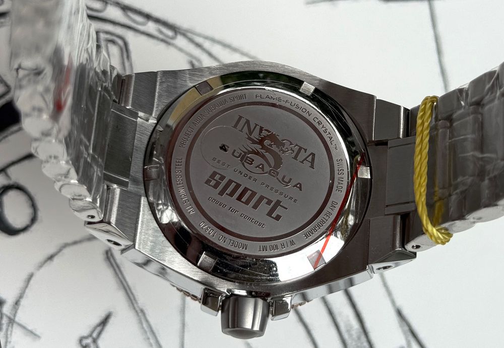 Швейцарський годинник Invicta 10870 Subaqua Noma IV 45 mm. SWISS MADE