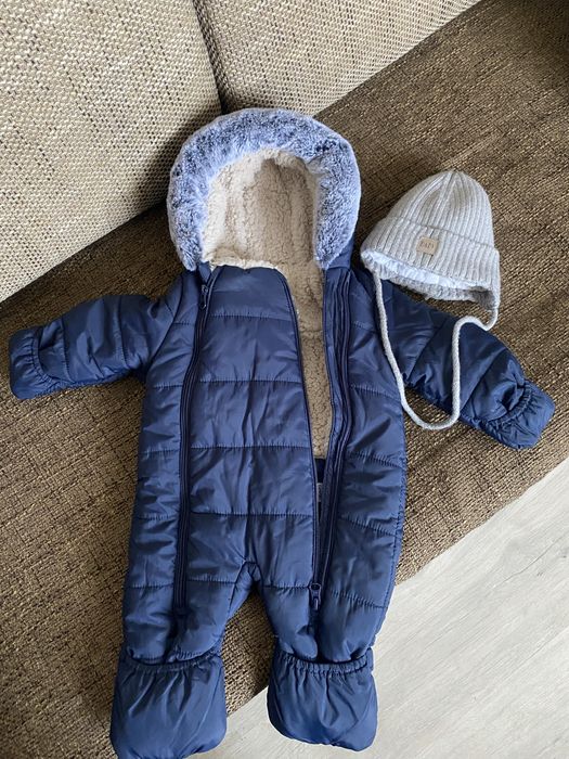 Дитячий зимовий комбінезон george 0-3