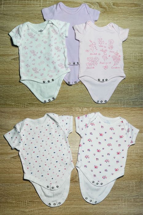 Paka 38 sztuk rozmiar 62 dla dziewczynki