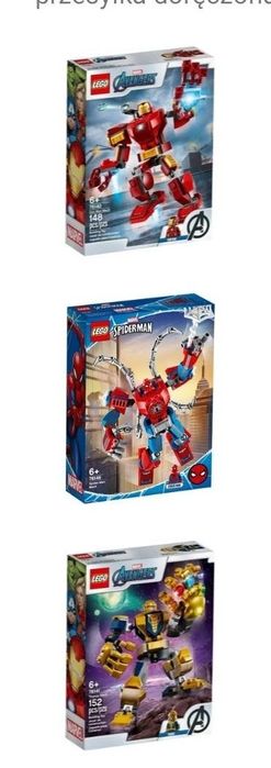 Lego komplet super heros mech 76140,76146,76141
