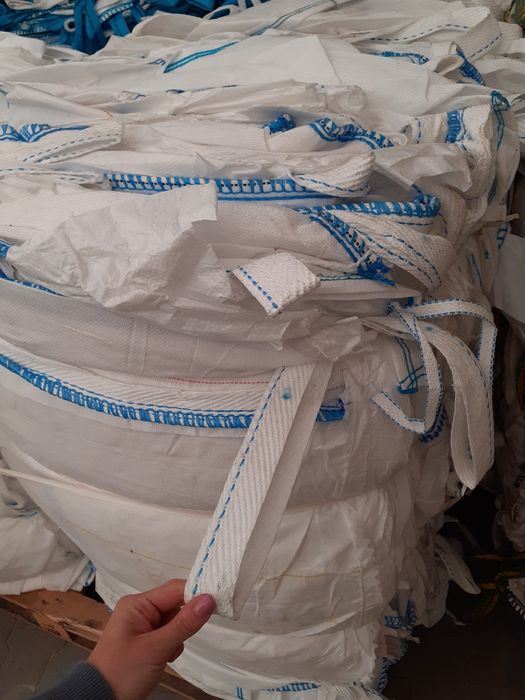 Big bag worki czyste na zboże owies 93x95x161 cm