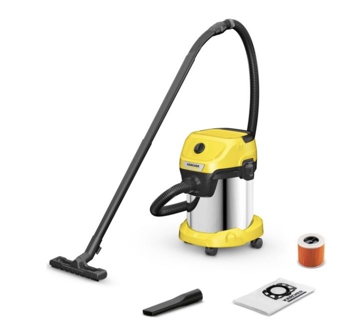 Пилосос будівельний/Строительний пилесос Karcher WD3S P 1.628-135.0