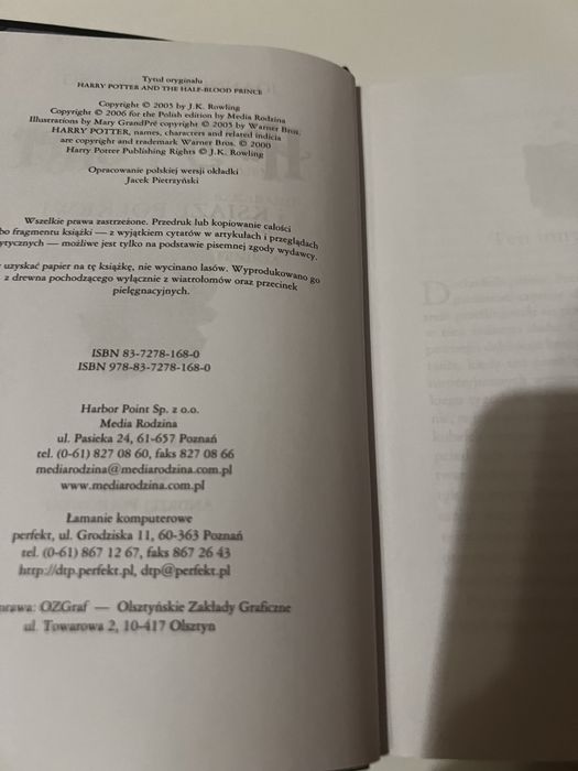 #483 Harry Potter i Książę Półkrwi