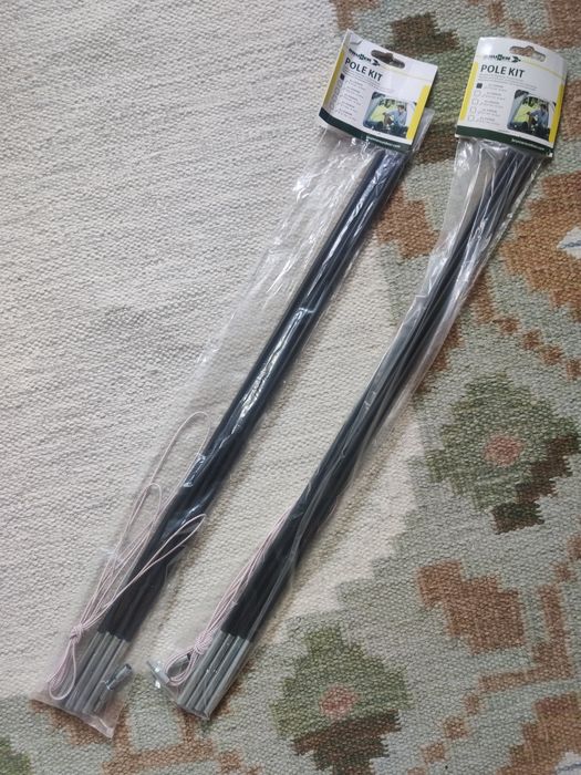 Nowe pałąki do namiotu 8 x 70 cm