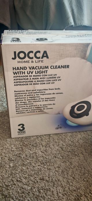 Aspirador de mão c/luz UV