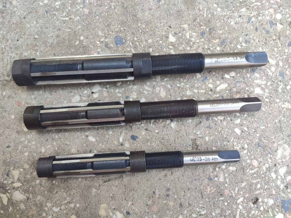 Развертки регулируемые со вставными ножами