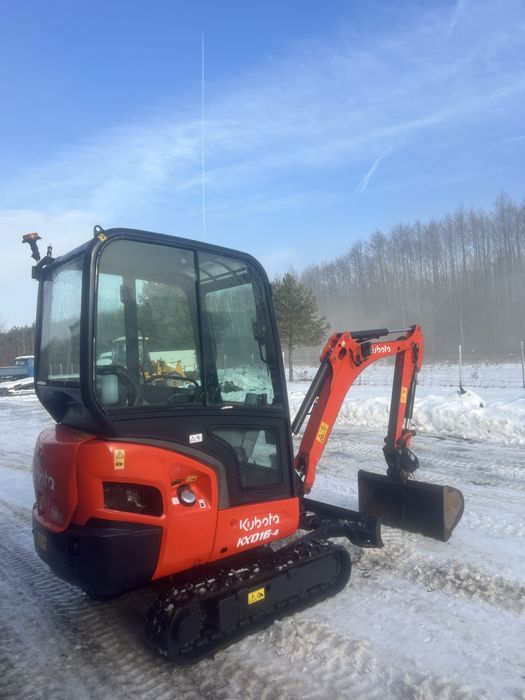 Minikoparka koparka  kubota kx016 1.7T Bobcat yanmar jcb caterpillar