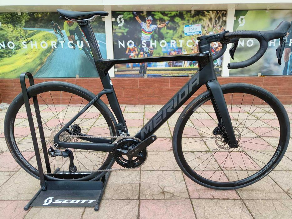 Новий велосипед  MERIDA REACTO 6000 105 DI2 SILK BLACK, 2025, розмір М