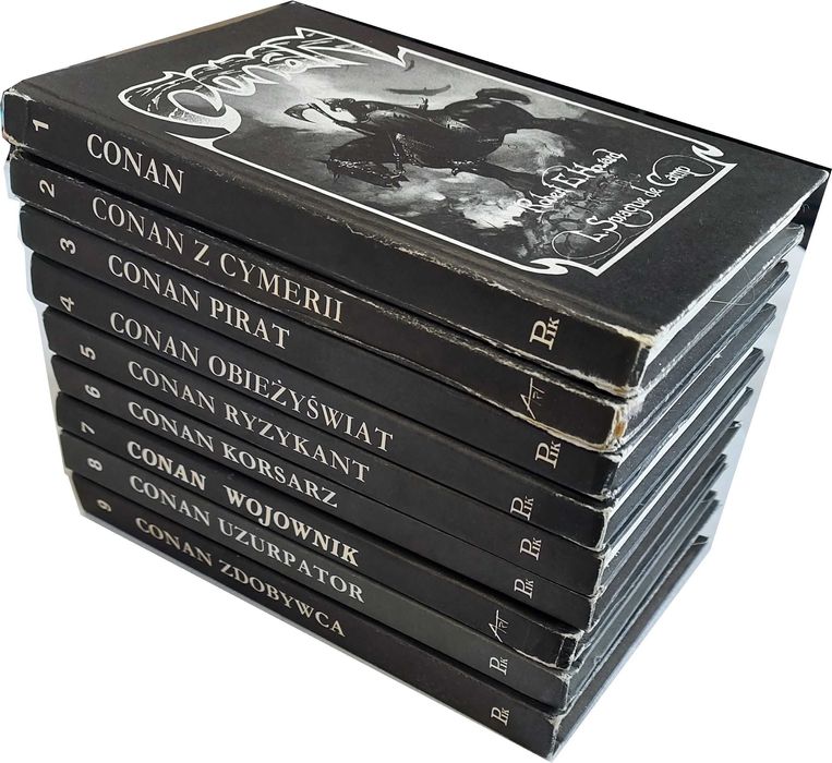 CONAN Zestaw 9 tomów - Robert E. Howard