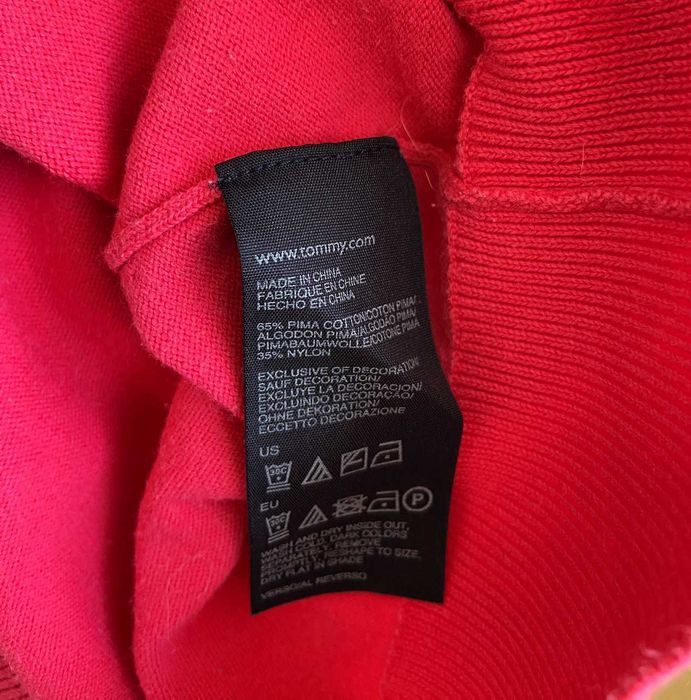 TOMMY HILFIGER damski bawełniany sweterek roz. S