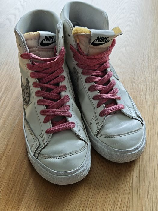 Unikalne trampki Nike Blazer 77 38.5 białe trampki