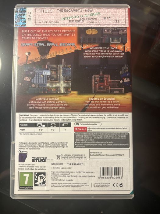 The Escapists 2 - Nintendo Switch 1