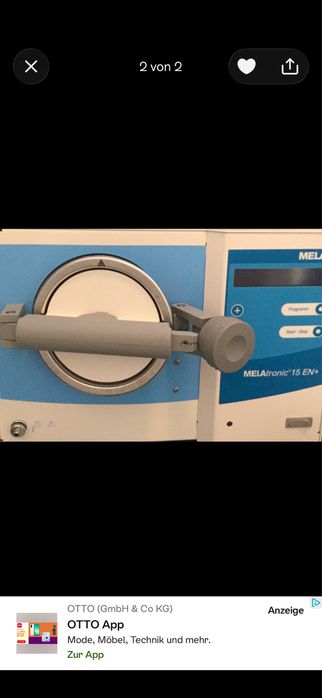 Melag MELAtronic 15 EN+ Autoklaw