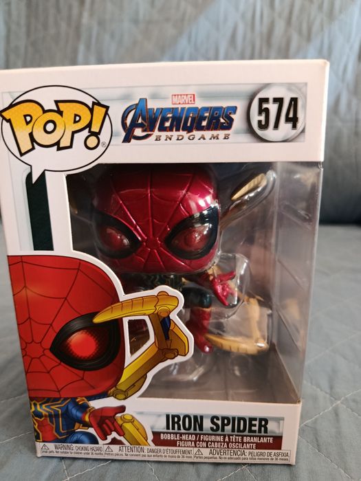 Funko POP! Marvel Avengers Endgame Iron Spider With Nano Gauntlet #574