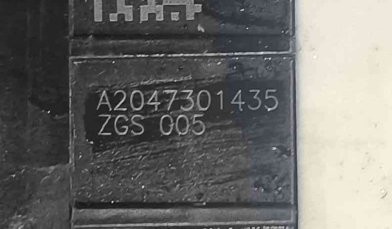 Fechadura / Fecho Porta Trás Direito A2047301435 - MERCEDES-BENZ C-CLASS