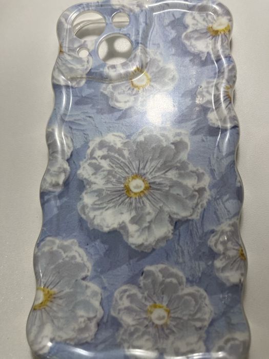 Чохли на бампер прінт квіти метелики iphone 13