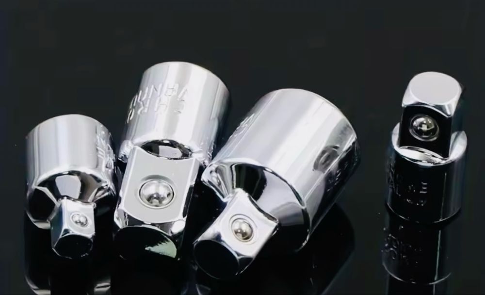 Набор6шт перехідників на трещотку вороток гайковерт квадрат1/4 3/8 1/2