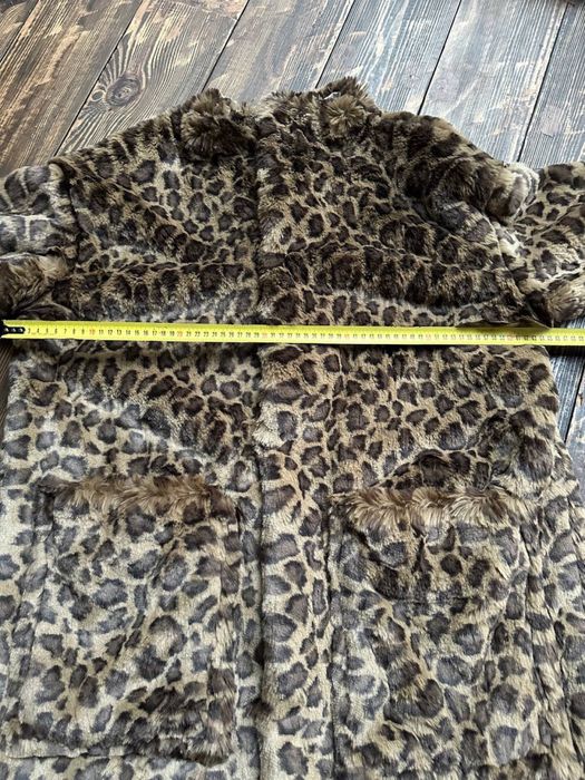 Шикарна леопардова еко шуба