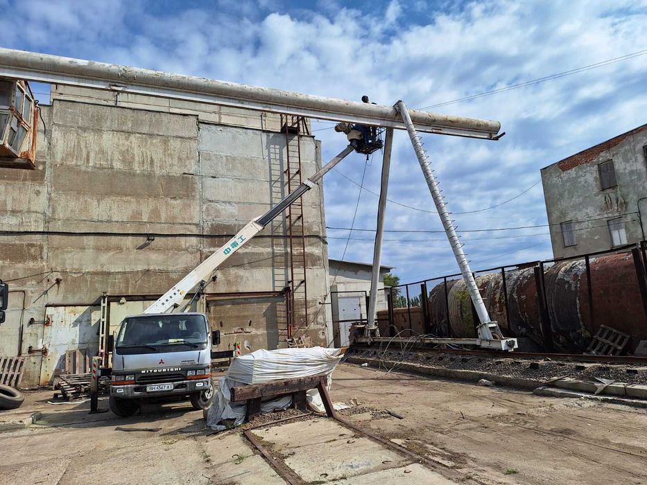 Автовышка аренда 14м 16м 17м Одесса. Грузоподъемность до 1т, почасово