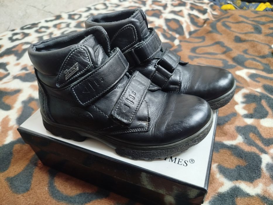 Ботинки хлопчачі зимові на липучках