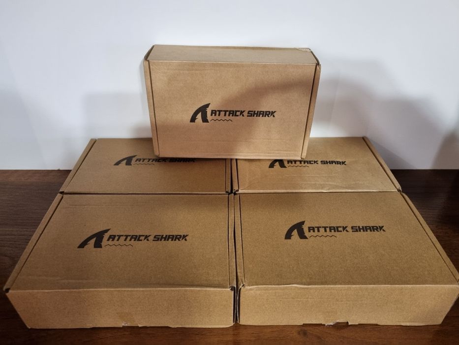 Мышка Attack Shark X11 с док-станцией Белая