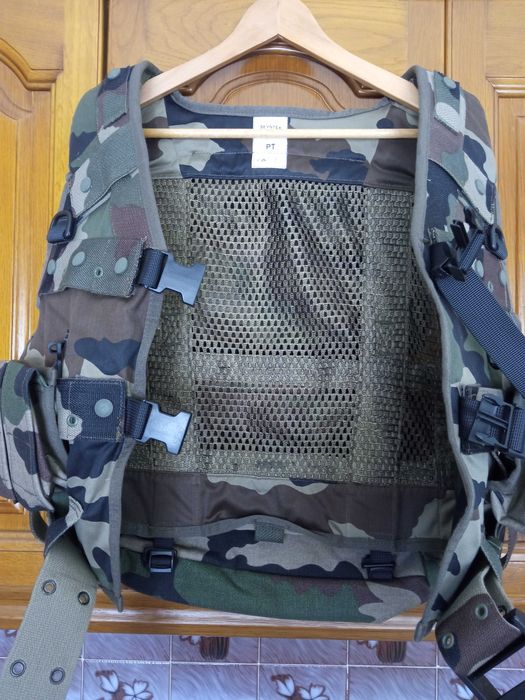 Colete táctico de assalto do Exército Francês militar para combate airsoft M