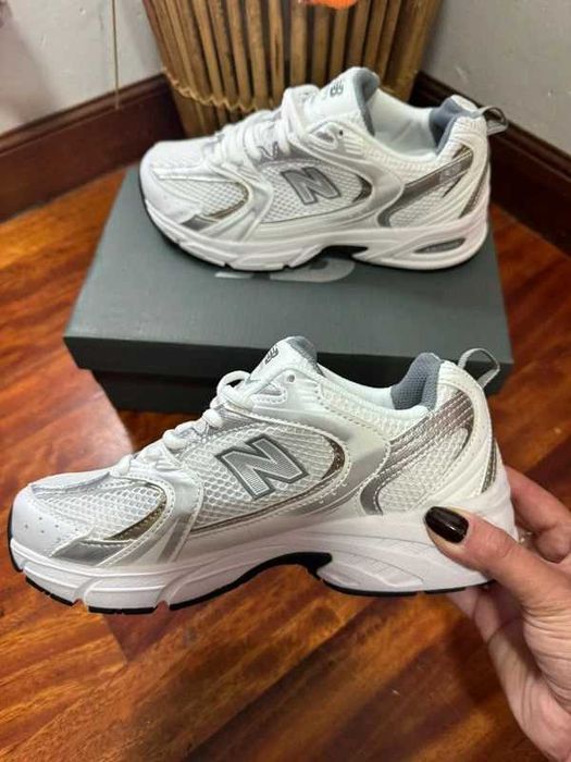New Balance 530 White Silver Metallic R.40