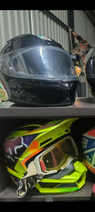 Agv k5 com pinlock e duas lentes