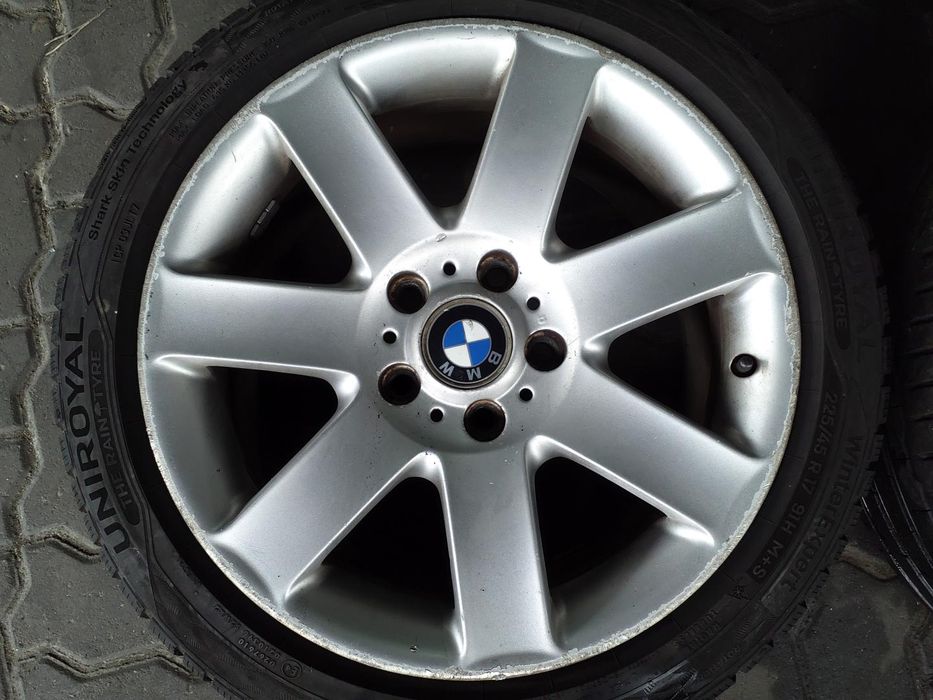 Jantes Bmw R17 Com Pneus 225/45 Furação 5X120