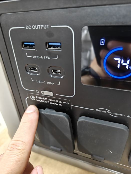 Зарядна станція ALLPOWERS R1500 Lite 1600W, 1056Wh, LiFePO4, UPS, Wi‑Fi/Bluetooth