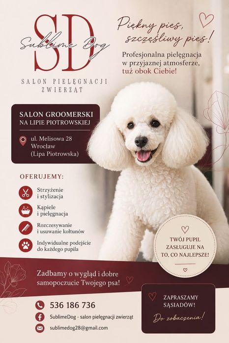 Psi fryzjer/Groomer/Lipa Piotrowska/Widawa