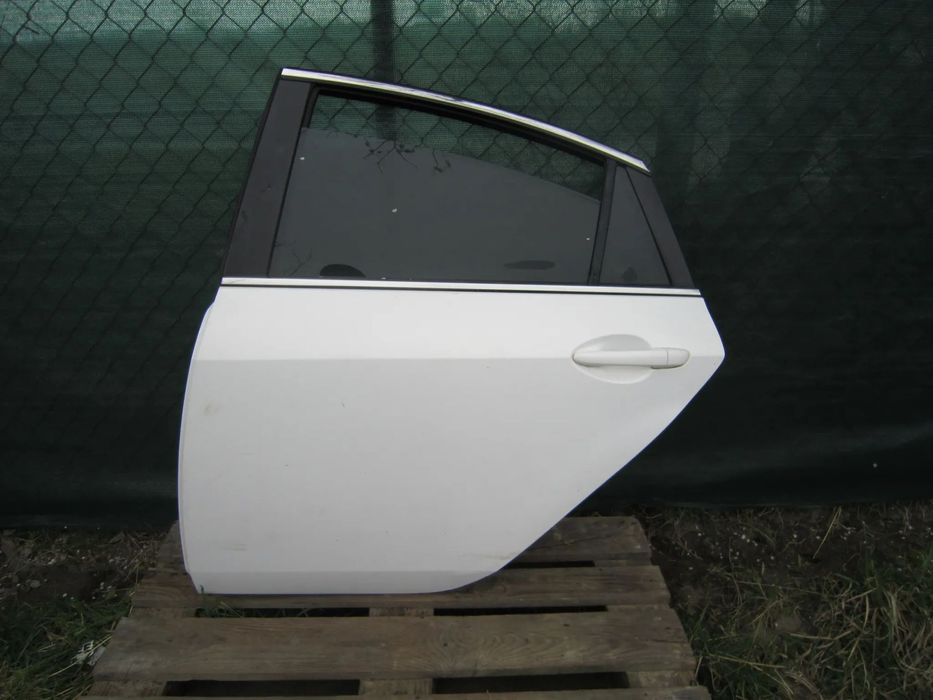 Drzwi tył tylne lewe Mazda 6 II GH HB Biała Perła