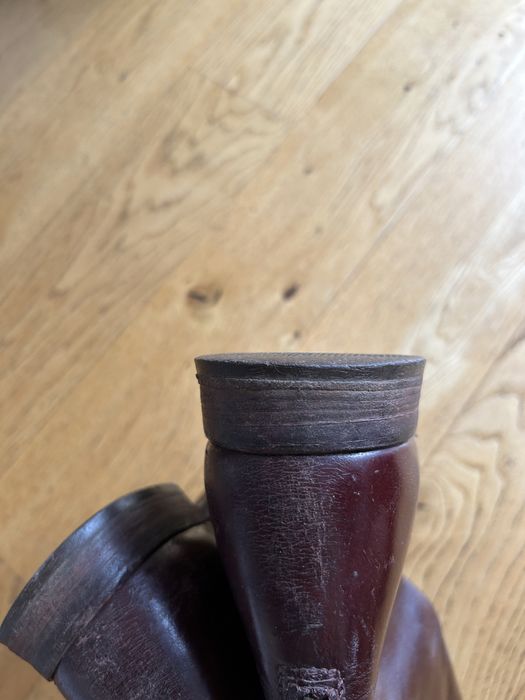 Buty do jazdy konnej jeździeckie oficerki skóra naturalna 39/40