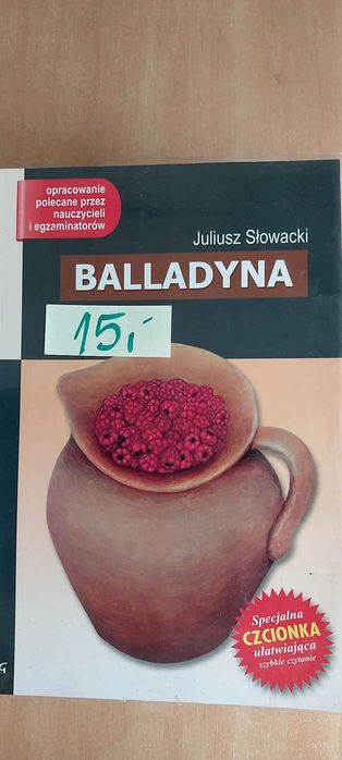 Balladyna - książka z opracowaniem szkolnym Greg