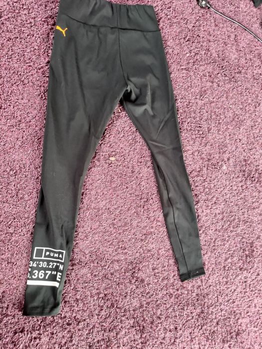 Czarne legginsy Puma