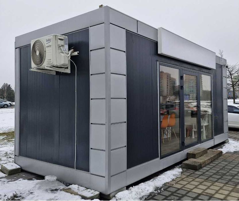 Nowoczesny Pawilon Biurowo-Handlowy 18m2 – Gotowy do Pracy