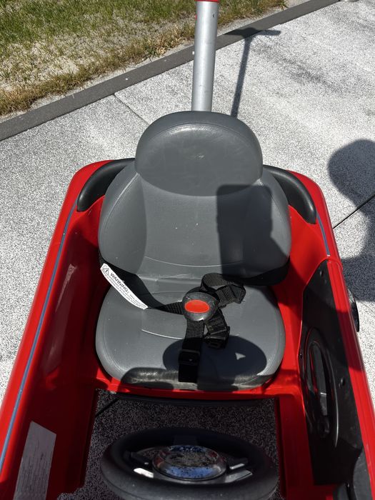 Mini cooper czerwony jeździk pchacz
