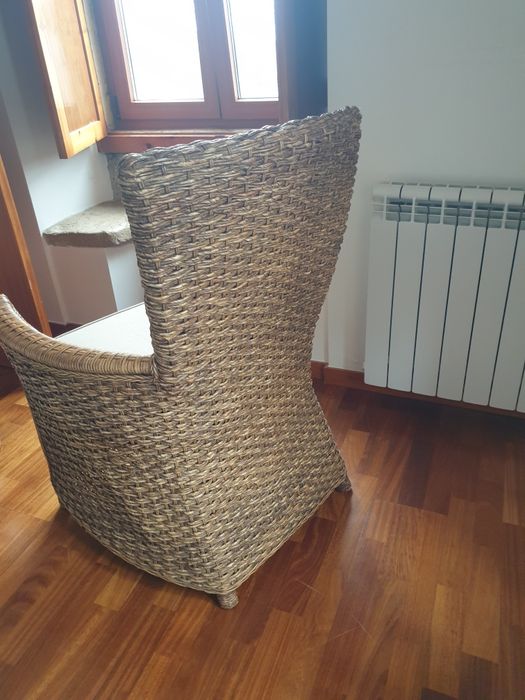 Cadeira folha de bananeira