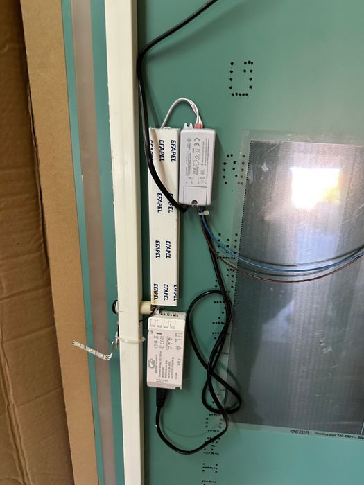 Espelho para casa de banho com leds 140 x 80