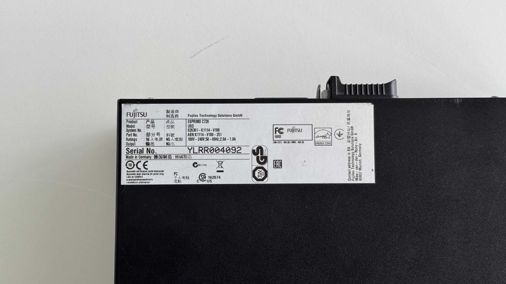 FUJITSU ESPRIMO C720 Computer (i5, 8GB, SSD, Windows 10 Pro)64354258514307124