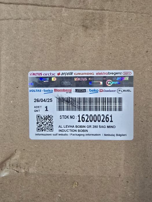 Bobine Indução 280 para placa de Indução