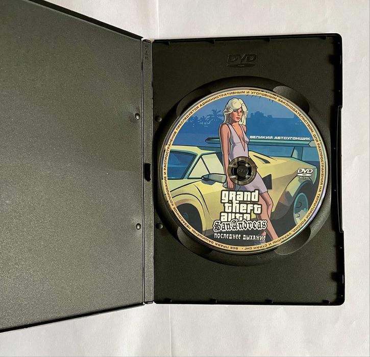 Раритетний Grand Theft Auto San Andreas