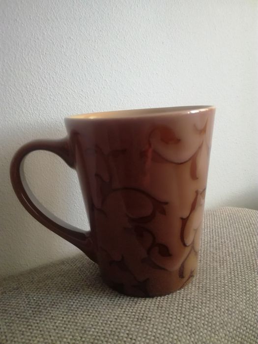 Kubek Dishwasher Safe brązowy