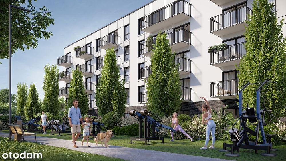 3-pokojowe mieszkanie 51m2 + balkon