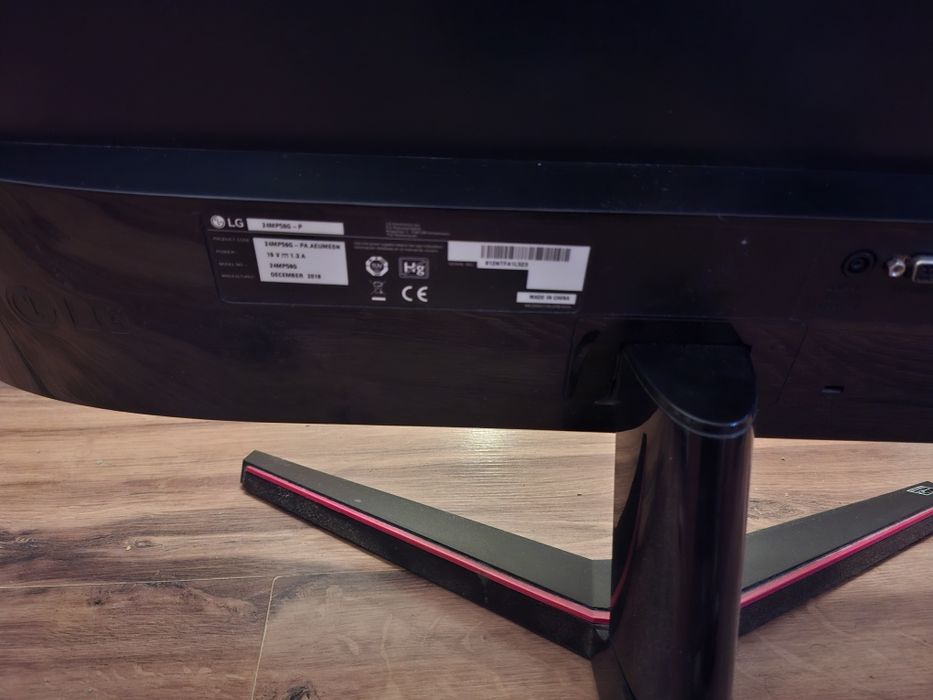 Monitor LG 24MP59G 75 hz, 1ms, IPS