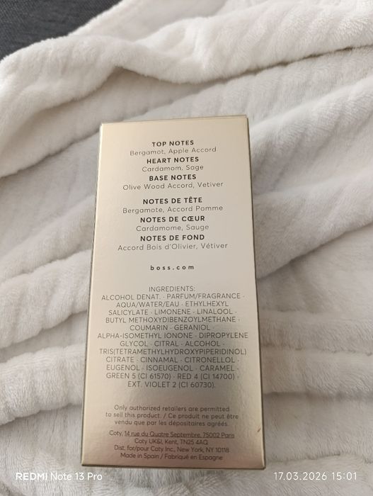 Hugo Boss bottled parfum 100 ml.