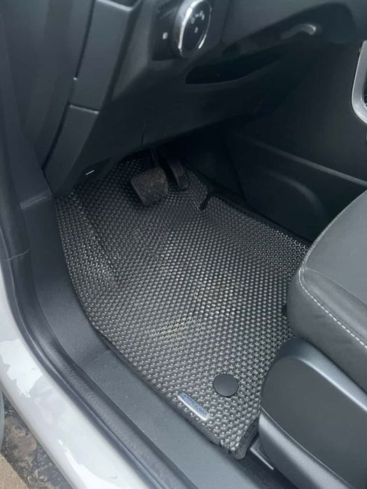 Ford ecosport екоспорт килимки ева єва з високими бортами та суцільною лапою Наложка Гарантія Преміум якість капля, сота, ромб, органайзери підпятники